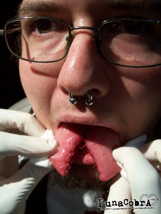 Tongue Splitting Tongue Splitting