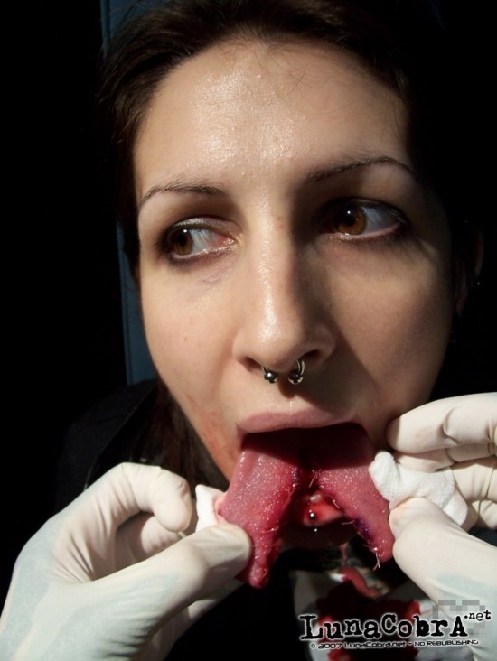 Tongue Splitting Tongue Splitting