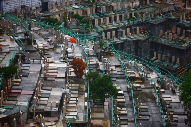 Chinese Christian Cemetery in Pok Fu Lam Hong Kong
